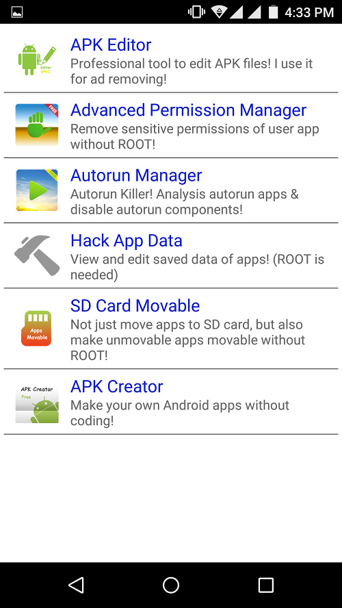Screenshot Hack App Data Pro App Apk