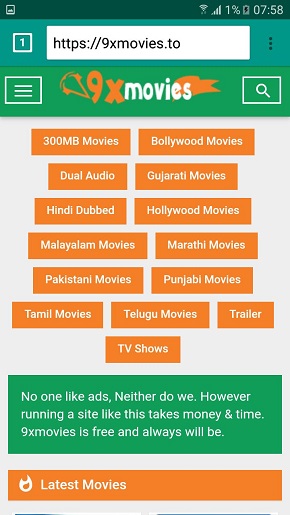 9XMovies Apk v1.0 Latest Free Download For Android | OfflineModAPK