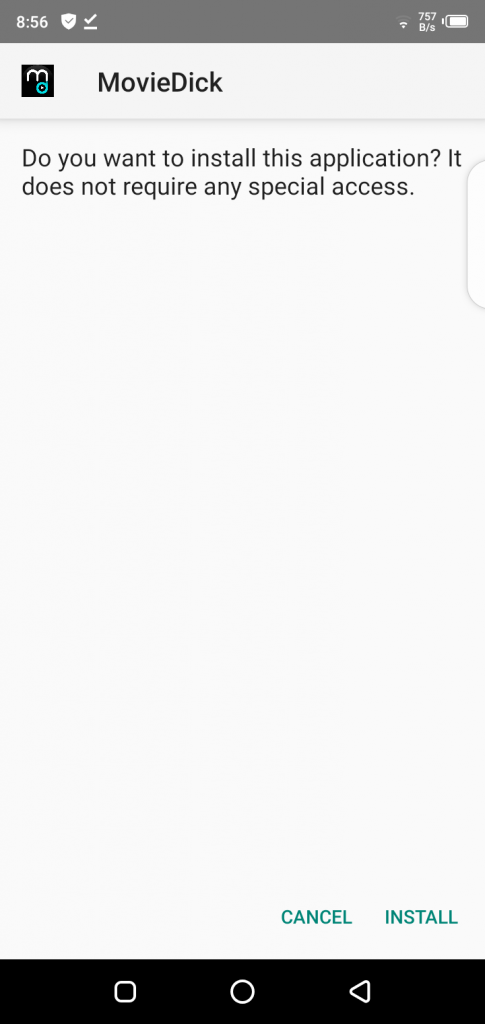 Screenshot Movidy