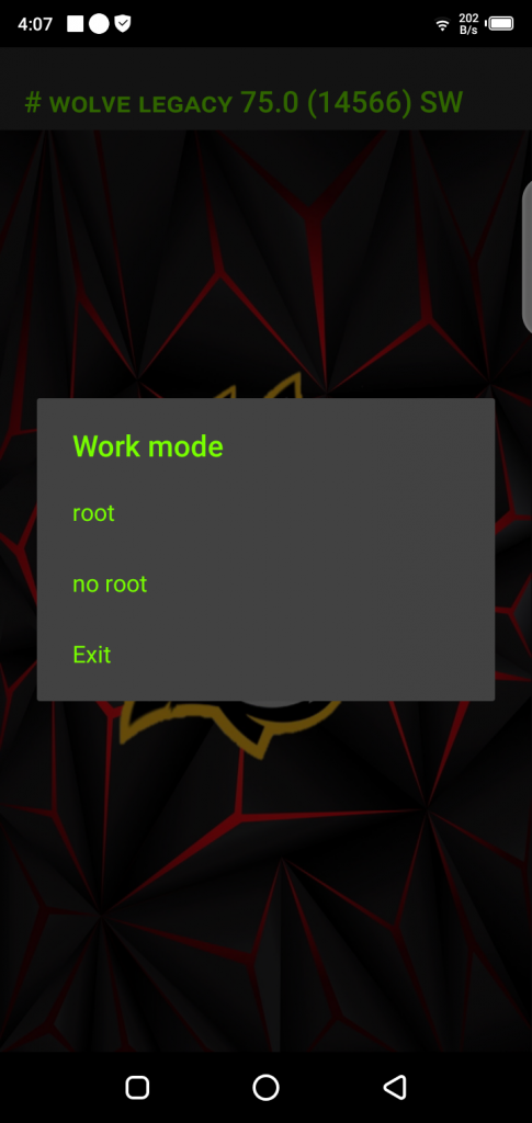 Screenshot of GG Mod Revo