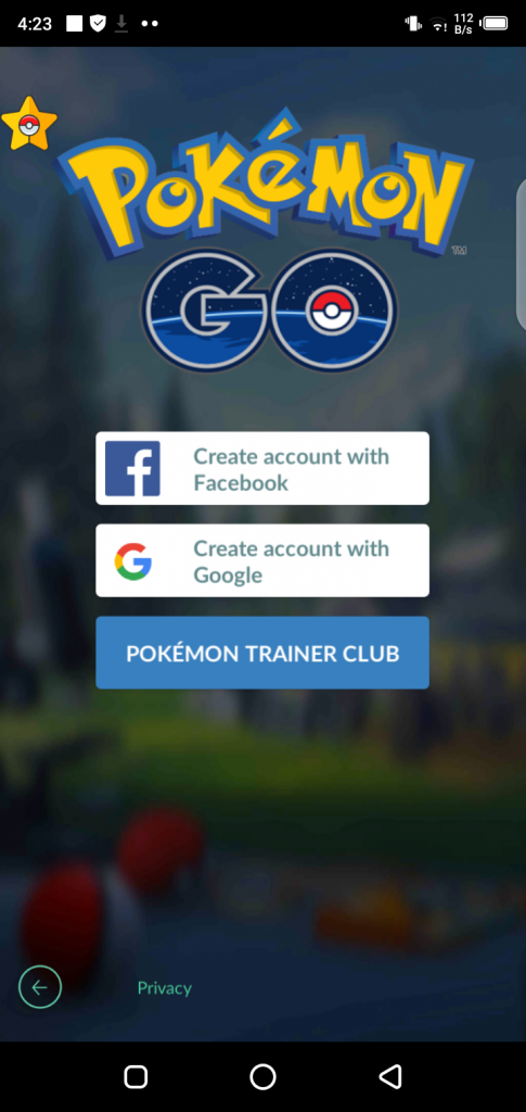 Screenshot of PG Sharp App