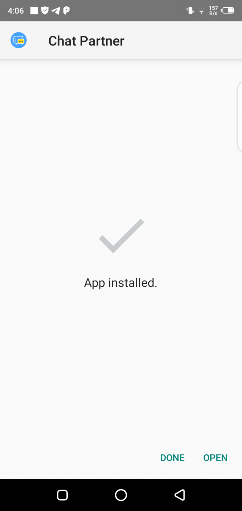 Screenshot of Chat Partner Apk