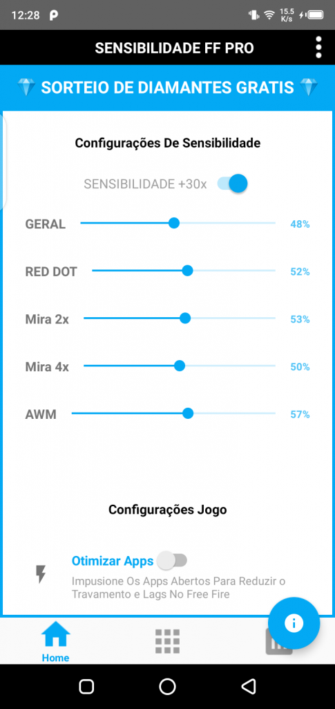 Screenshot of Sensibilidade FF Pro For Android