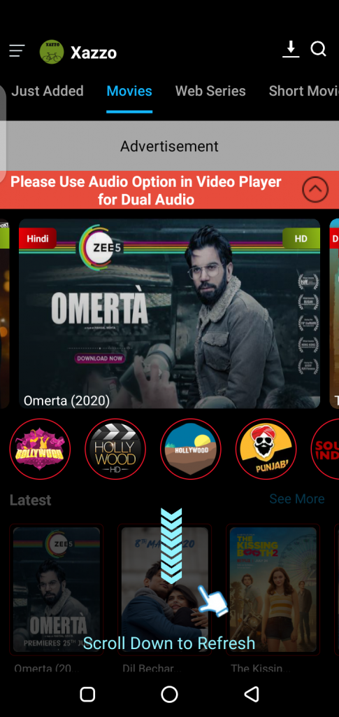 Screenshot of Xazzo Apk