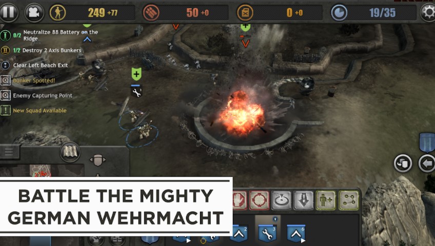 Screenshot of Company of Heroes Multiple Battlefields