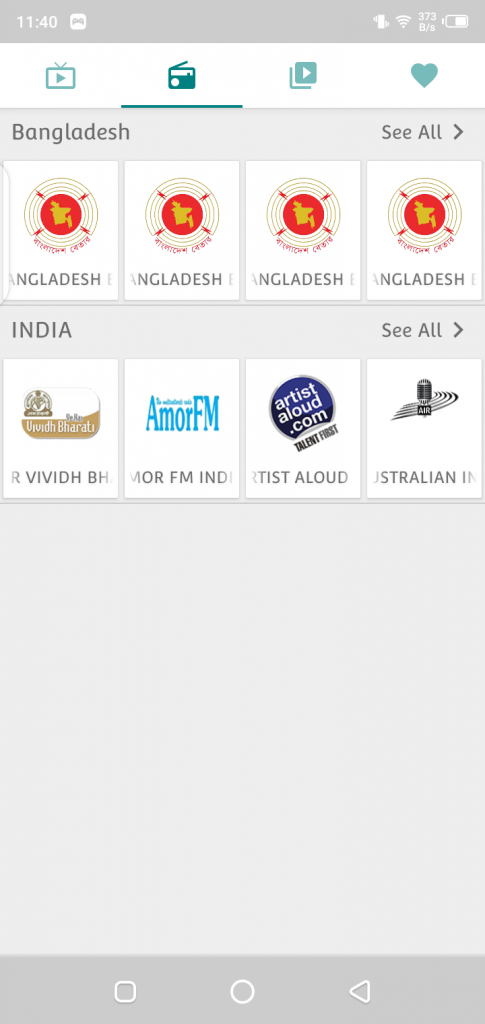 Screenshot of Hogatoga TV App Apk