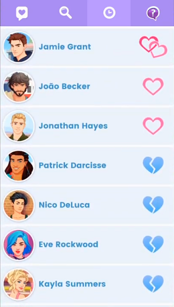 Screenshot of Lovelink App