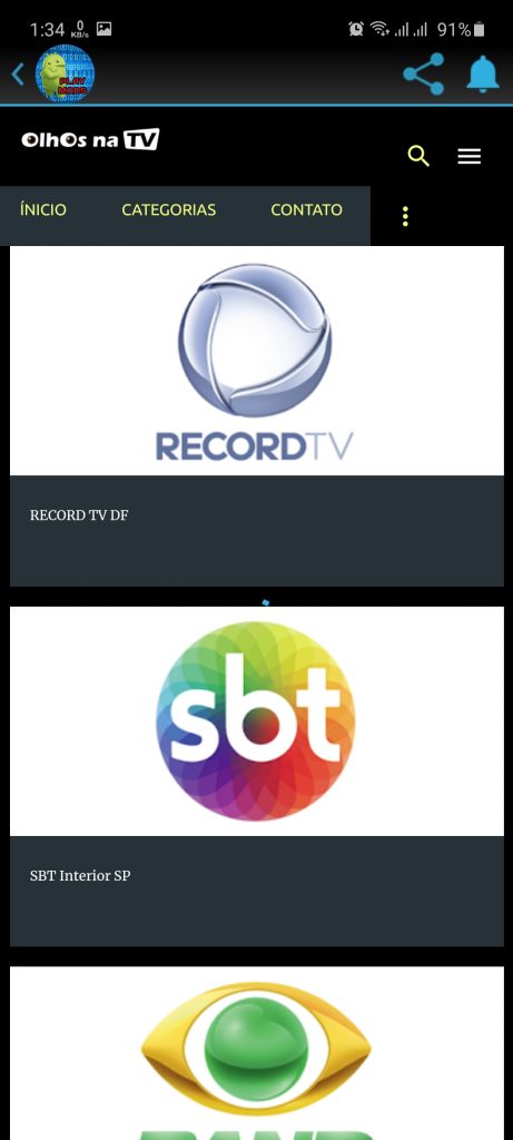 Screenshot of Play Mods TV Apk