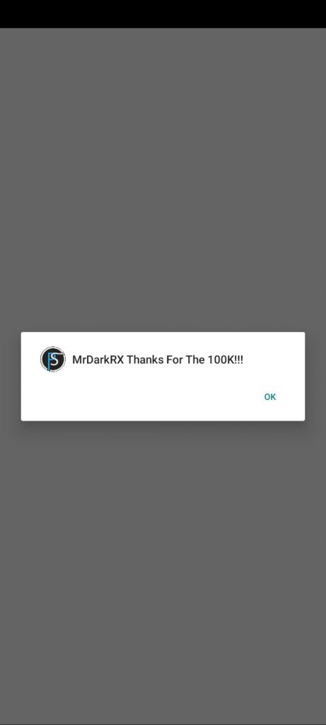 screenshot of PS Team Mod Menu Apk