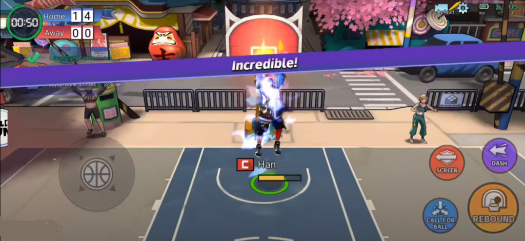 Screenshot of Basketrio Mod App