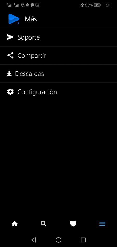 Screenshot of FA Plus App