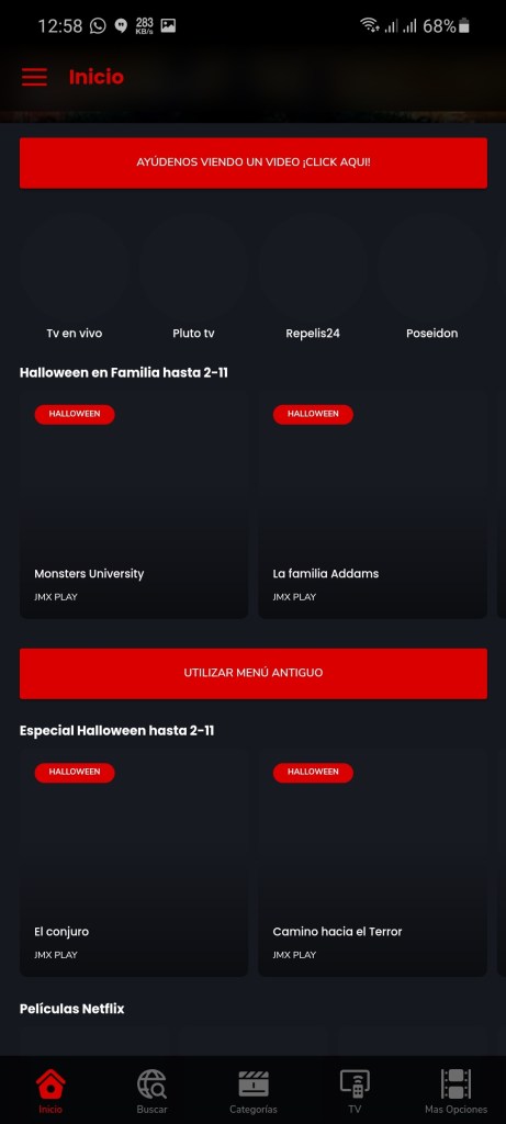 Screenshot of JMX TV Apk