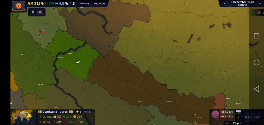 Screenshot of Age of History 2 App