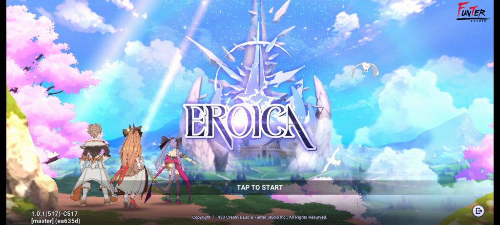 Screenshot of Eroica Game