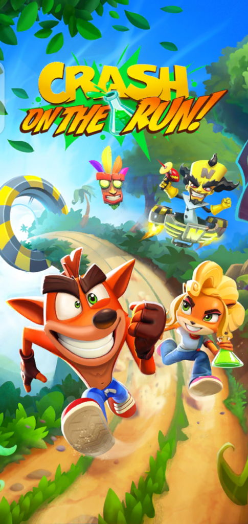 Screenshot of Crash Bandicoot on The Run