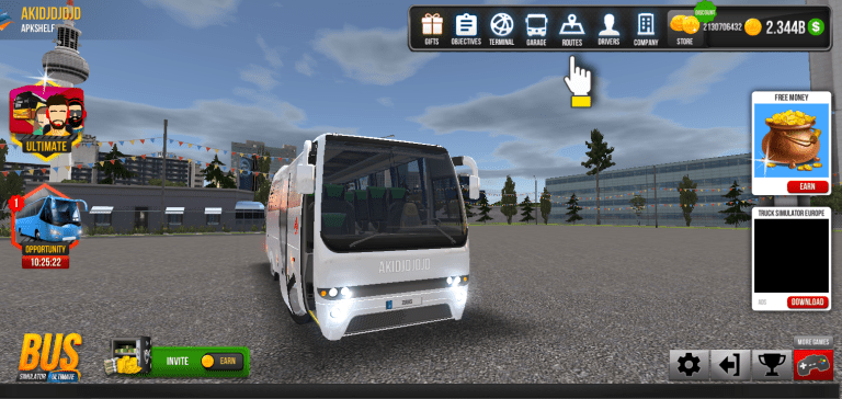 Screenhot of Bus Simulator Ultimate Skin Apk