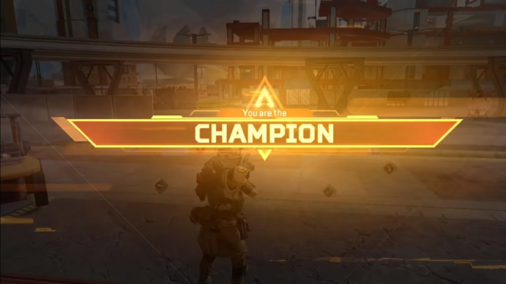Screenshot of Apex Legends Mobile Beta