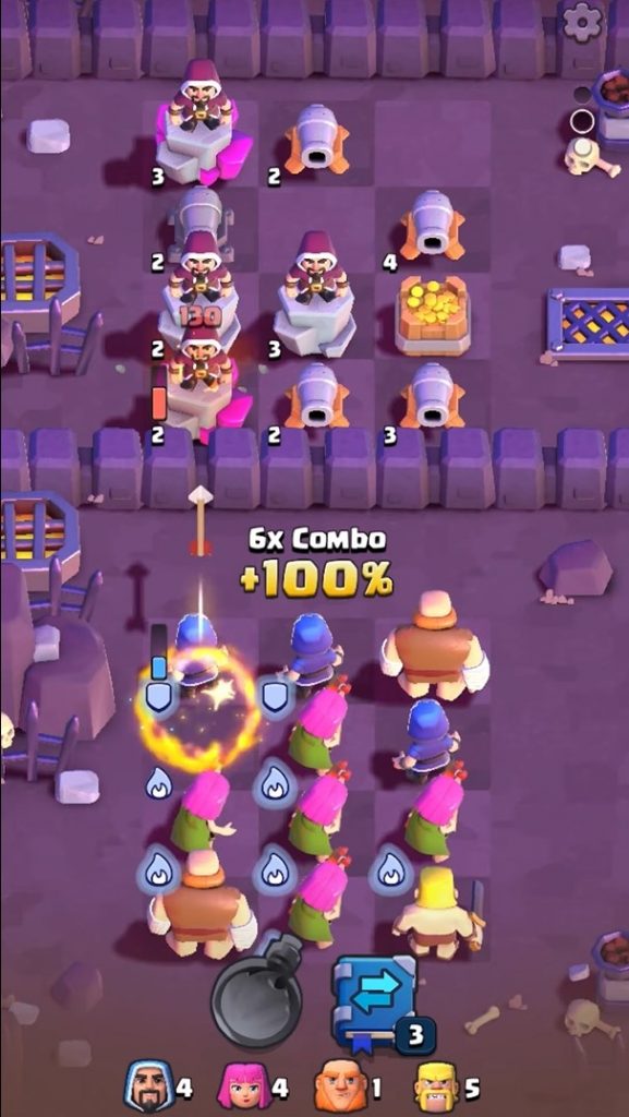 Screenshot of Clash Quest Game