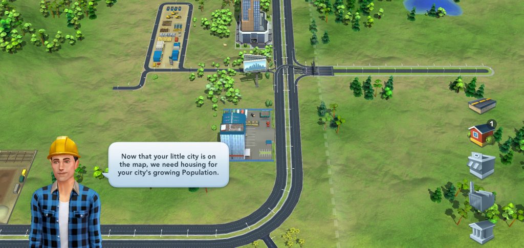 Screenshot of Simcity Buildit Amazing Game
