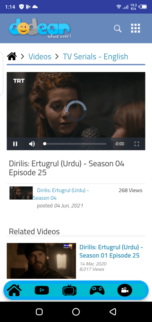 Screenshot of DoDear App