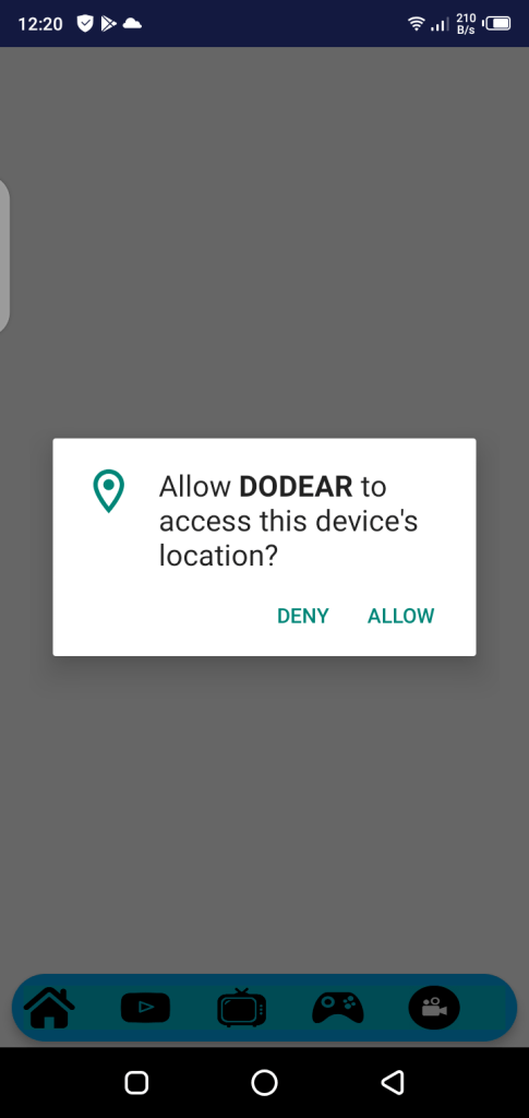 Screenshot of DoDear