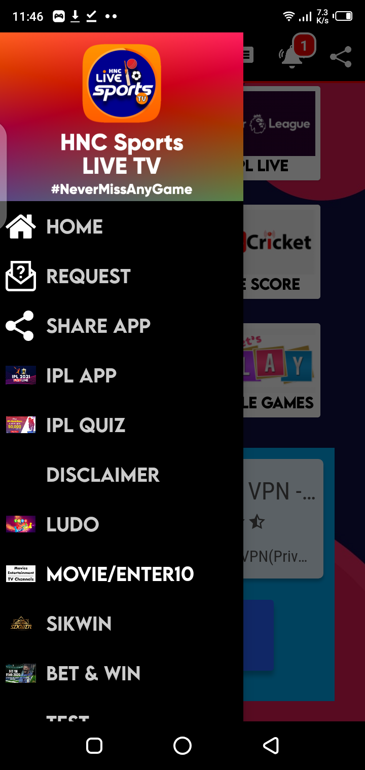 HNC Sports Live TV Apk For Android [World Cup 2023] | OfflineModAPK