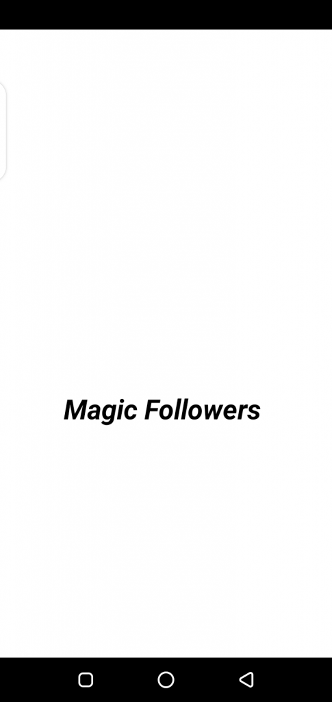 Screenshot of Magic Followers