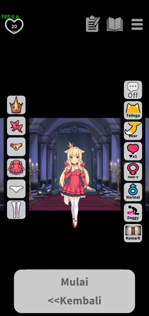 Screenshot of The Dog Princess Game