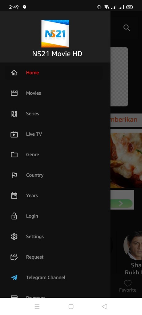Screenshot of Ganool Movie App