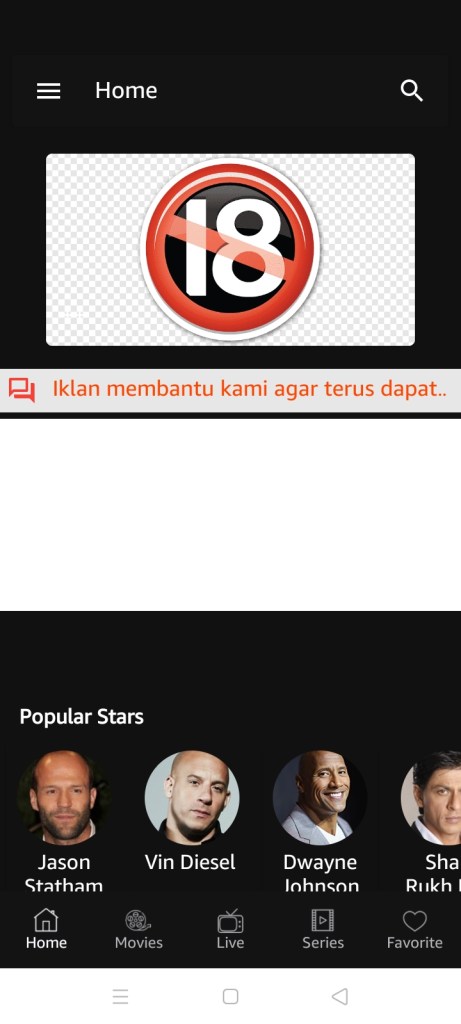 Screenshot of Ganool Movie Apk
