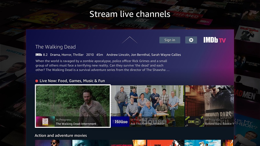 Screenshot of IMDb TV Apk For Android