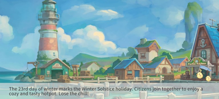 Screenshot of MY Time at Portia Mobile Worker's License