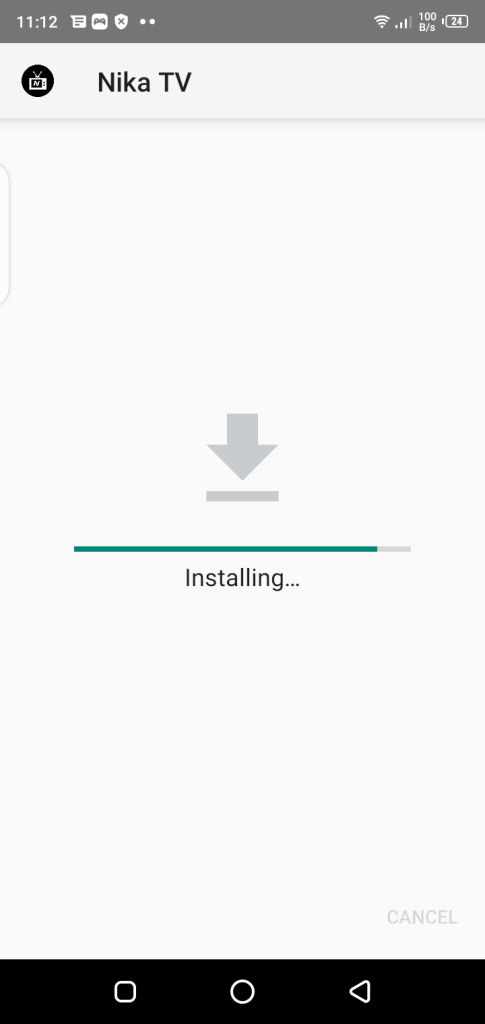 Screenshot of Nika TV Apk