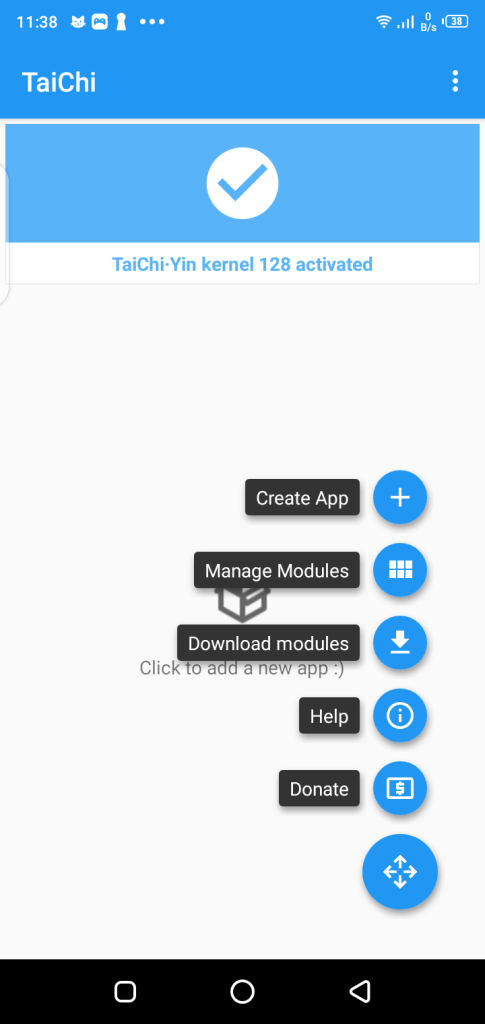 Screenshot of TaiChi App Apk