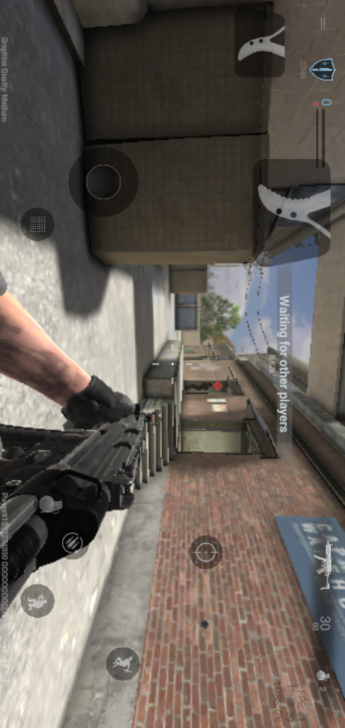 Screenshot of Combat Master Game