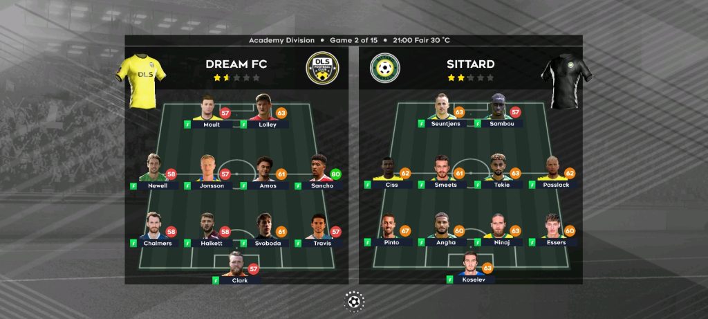 Screenshot of Dream League Soccer 2022 OBB File