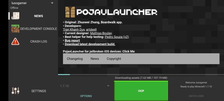 Screenshot of Minecraft Java Edition App APk