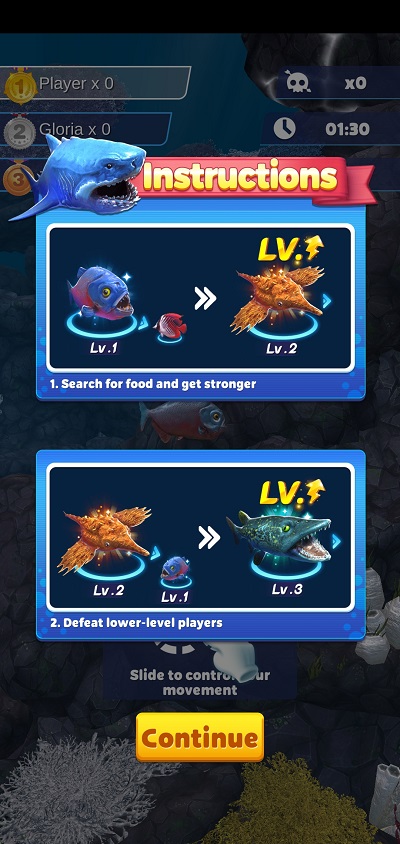 Screenshot of Fish Eater IO