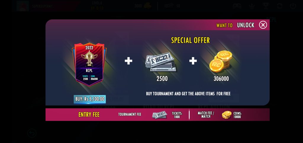 Screenshot of Real Cricket 22 Game by Nautilus Mobile