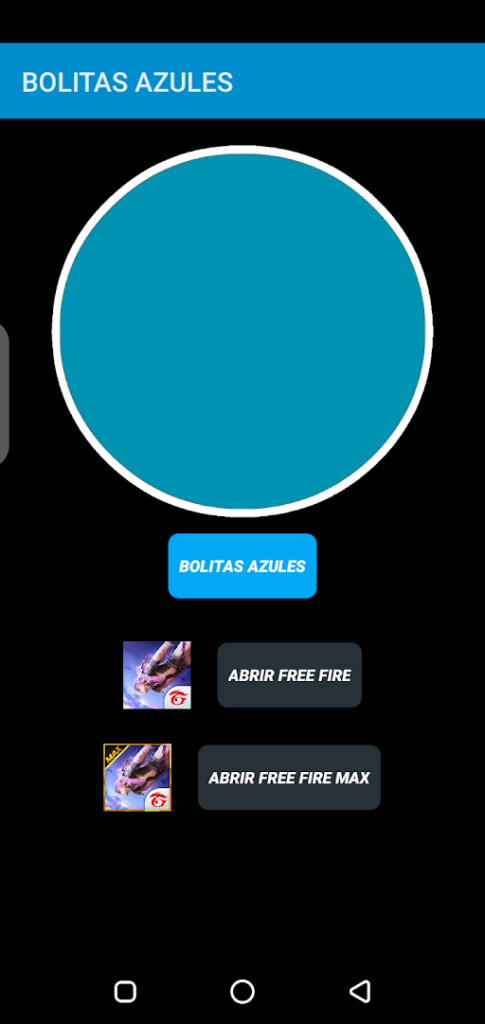 Screenshot of Macro bolitas azules apk ultima version